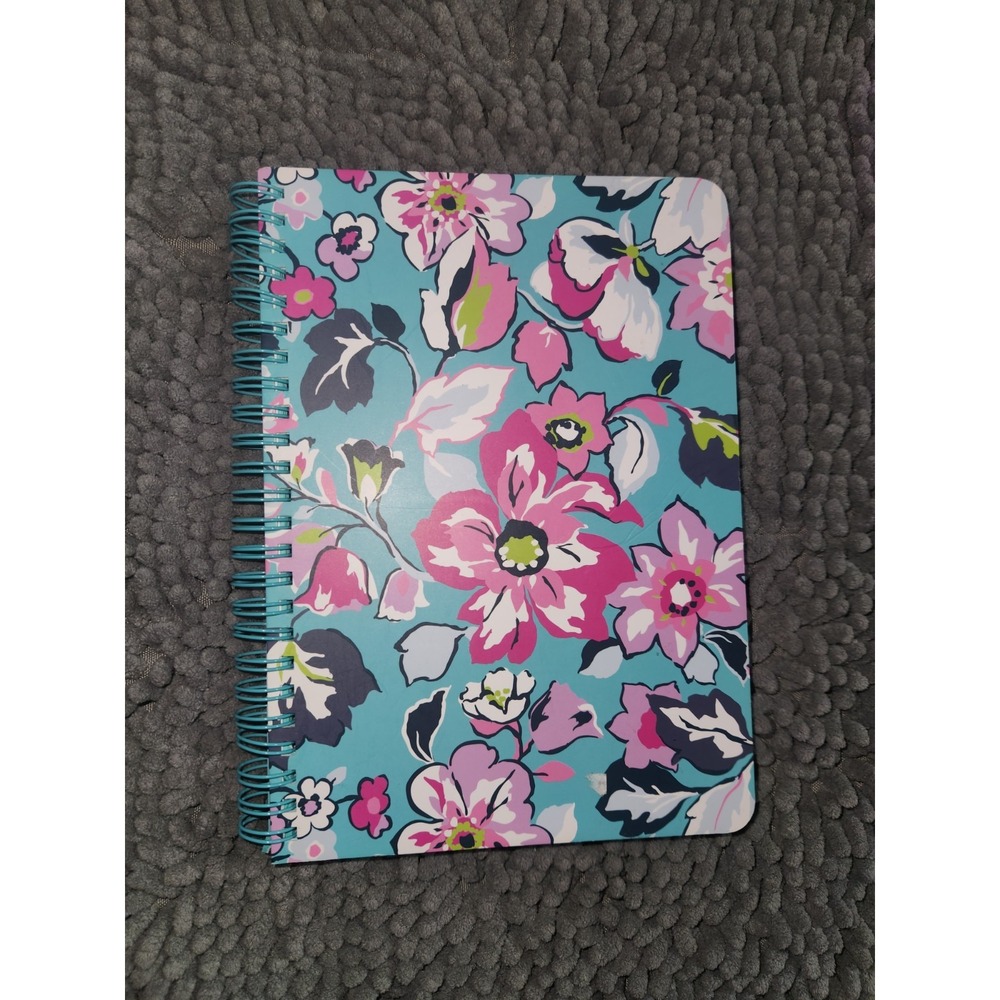 New~Vera Bradley Mini Notebook with Pocket - Gaby Floral Pattern-College Ruled